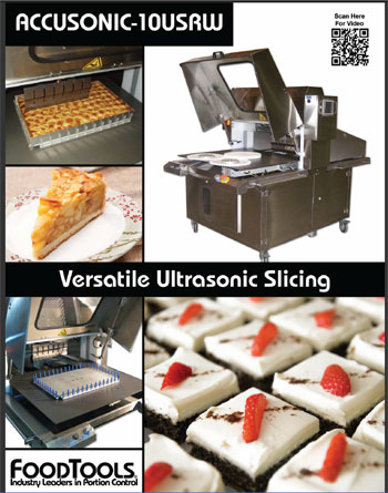 Foodtools Cake Accusonic Cutter Brochure